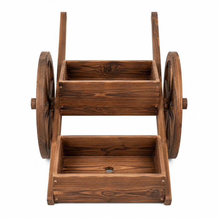 Cartov Tiered Wagon Garden Planter Caelvorne