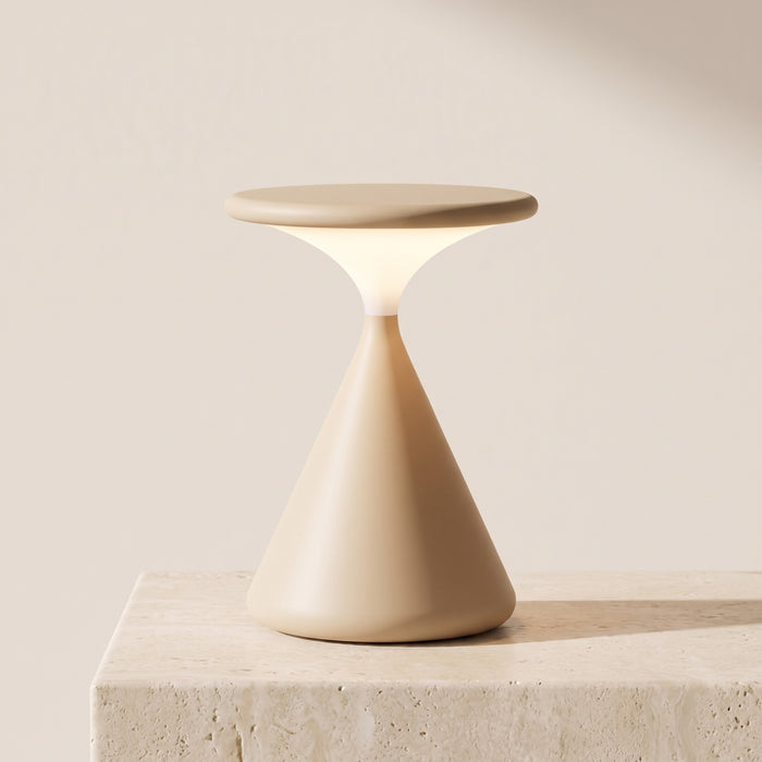 Tempora cordless table lamp in sand