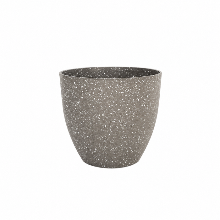 Terrav Frosted Stone Effect Plant Pot Small Caelvorne