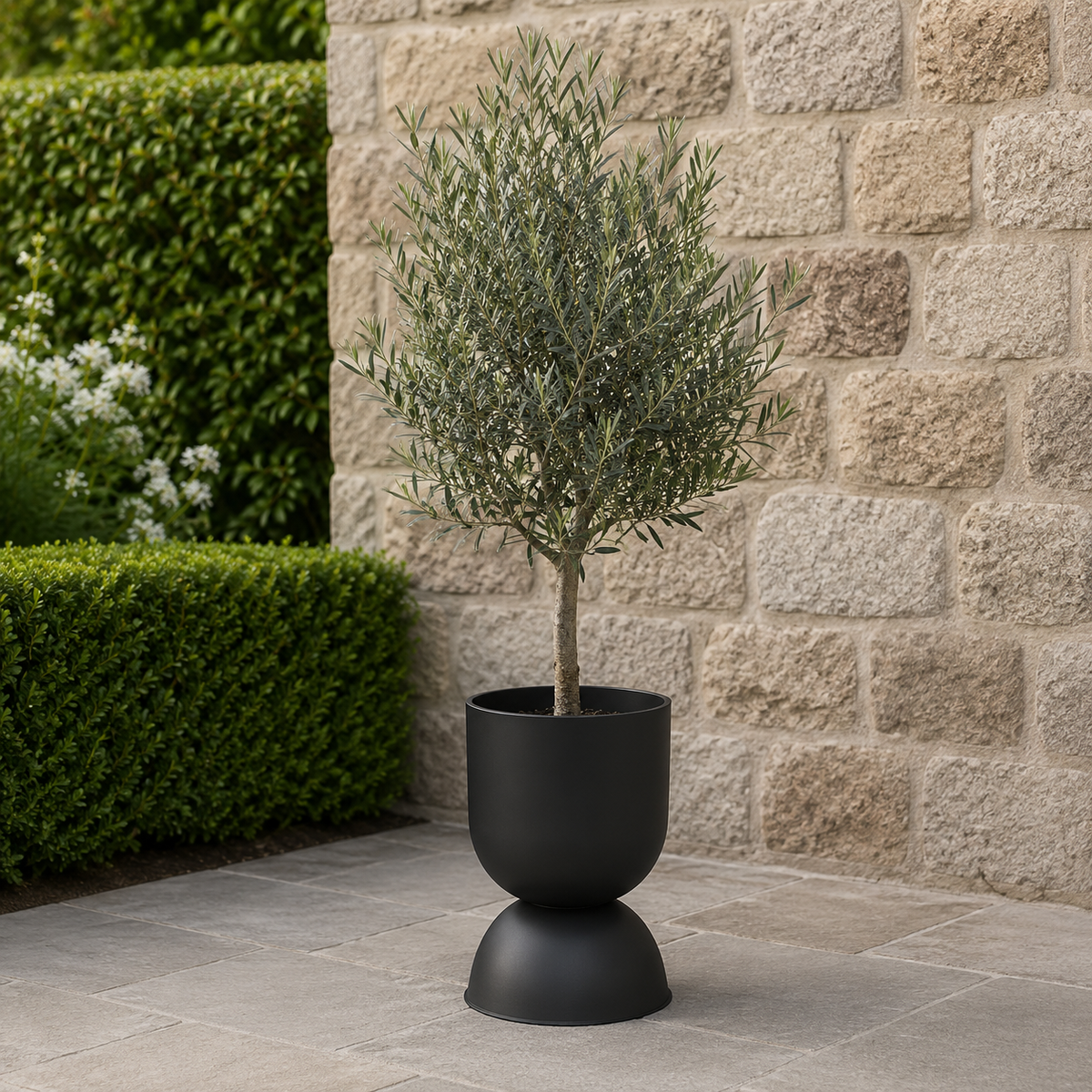 Pedova Modern Hourglass Plant Pot Caelvorne