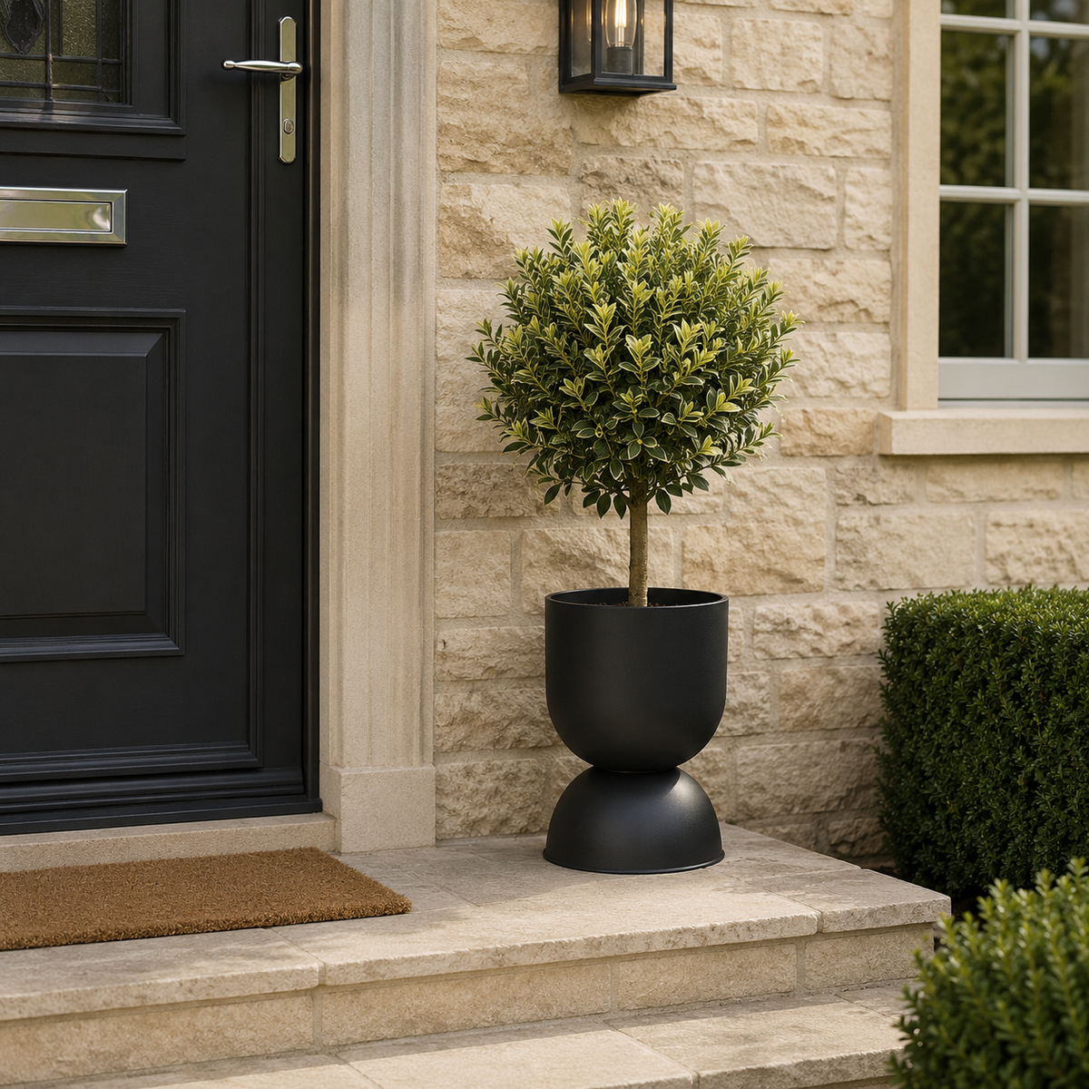 Pedova Modern Hourglass Plant Pot Caelvorne