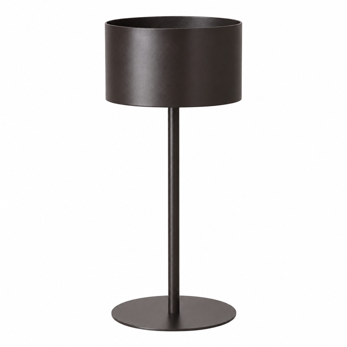 Solvane Metal Pedestal Plant Stand Black Ø-26 CM X H-65 CM Caelvorne
