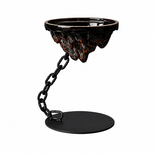 Aerove Chain Hanging Planter Round Base Caelvorne