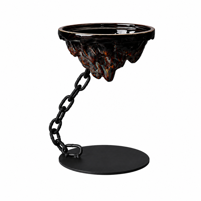 Aerove Chain Hanging Planter Round Base Caelvorne
