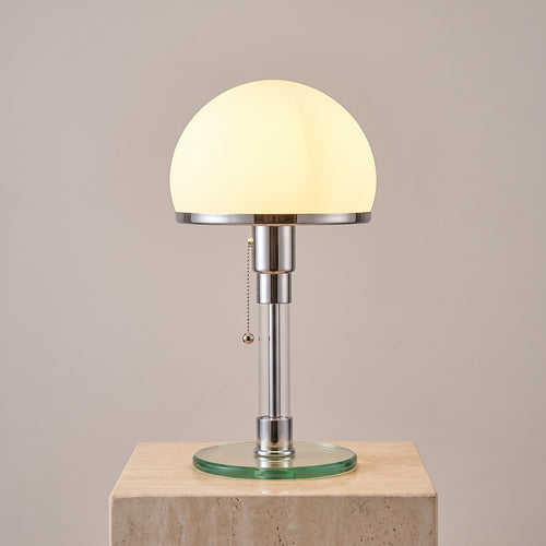 Aldren Glass Dome Table Lamp Default Title Caelvorne