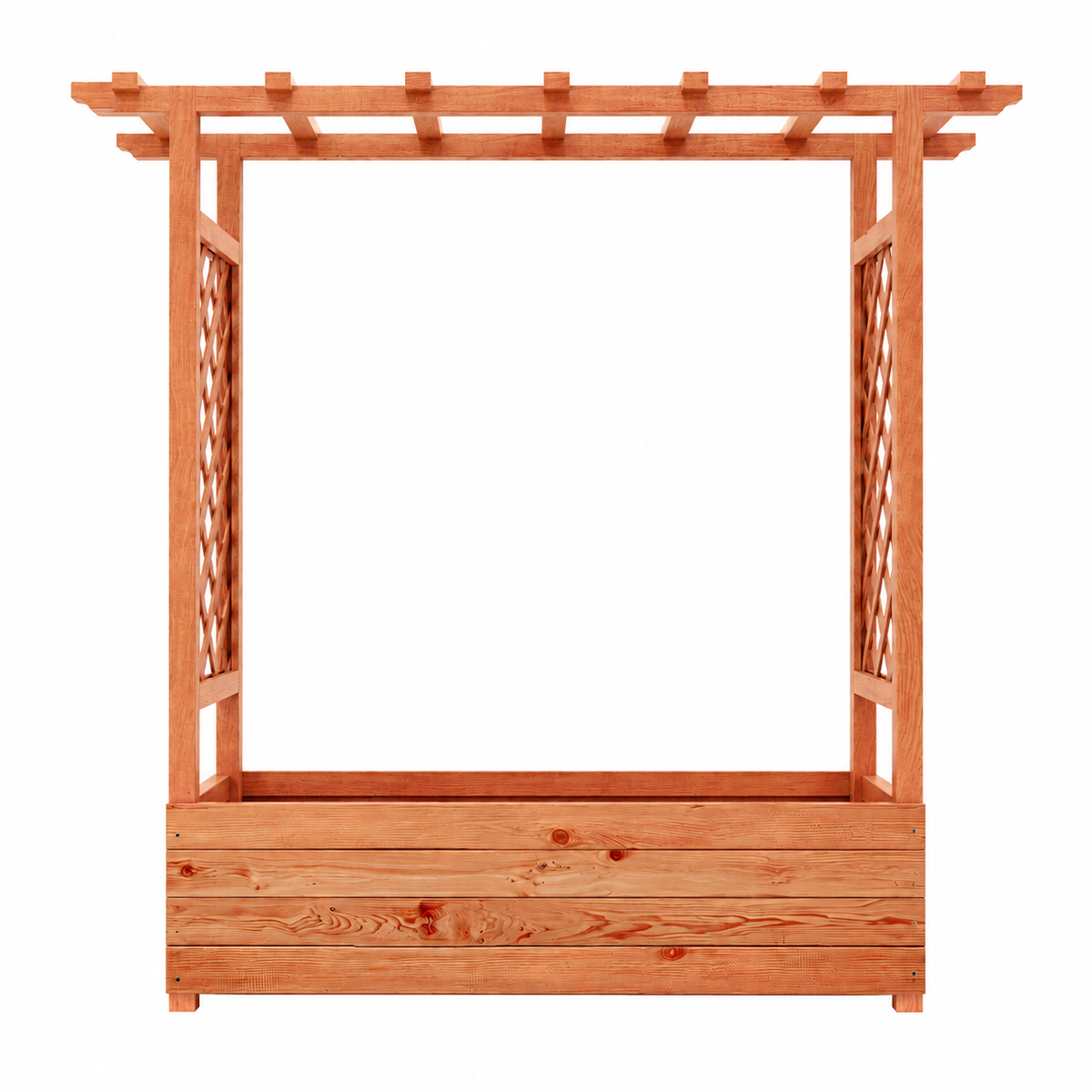 Arbovo Pergola Arch Trellis Planter Box Medium Caelvorne