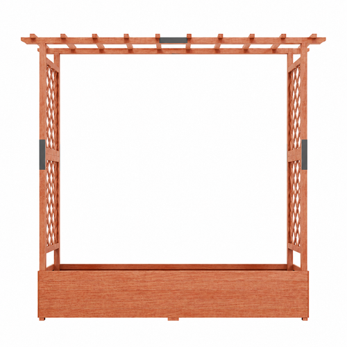 Arbovo Pergola Arch Trellis Planter Box Large Caelvorne