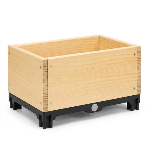 Ashcombe Solid Wood Planter Box Caelvorne