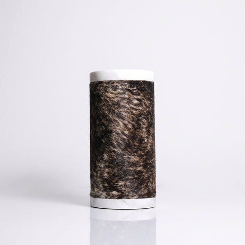 Cavelle Marble & Cowhide Vase Caelvorne