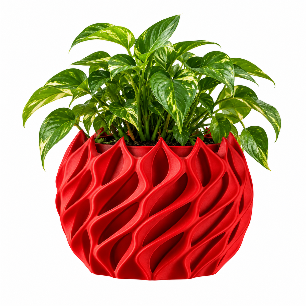 Auriva Sculptural Wave Plant Pot Caelvorne