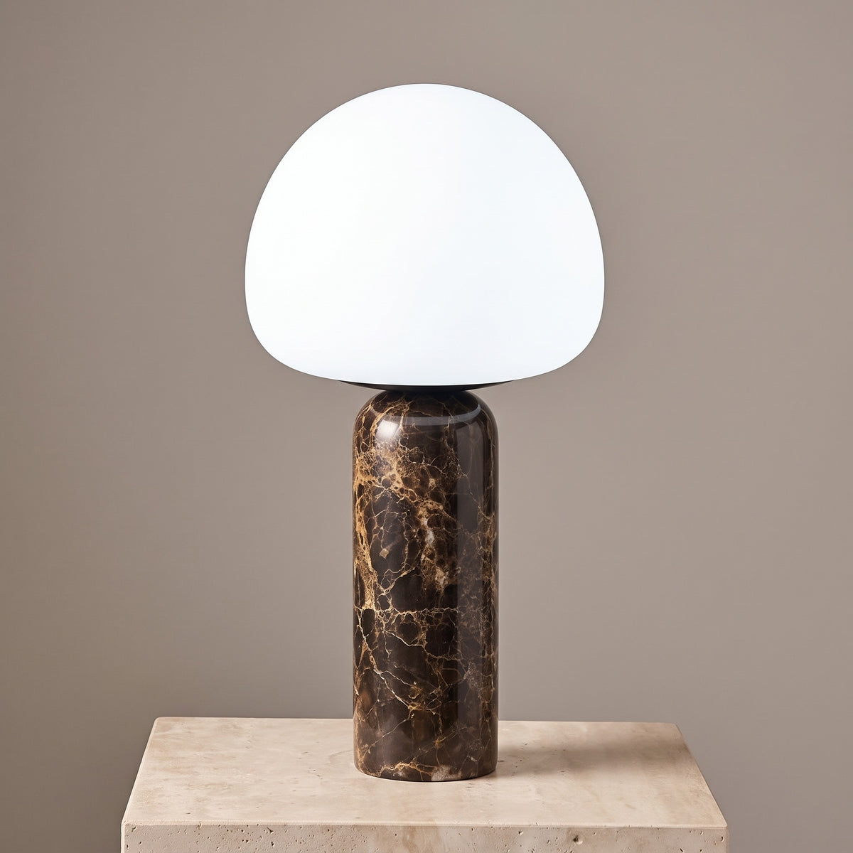 Doravel Marble Dome Table Lamp Ø-20 CM X H-40 CM Three-Colour Caelvorne