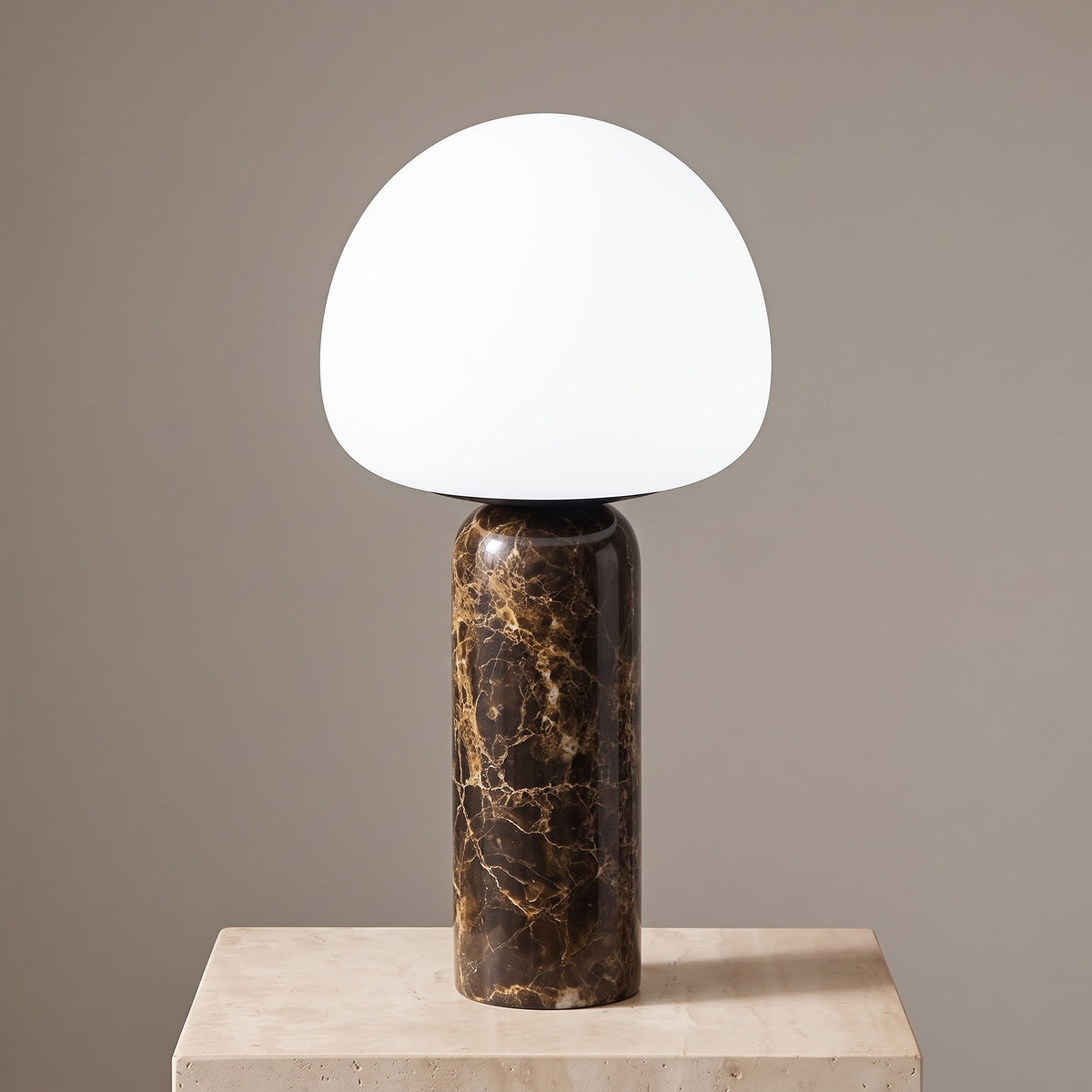 Doravel Marble Dome Table Lamp Ø-20 CM X H-33 CM Three-Colour Caelvorne