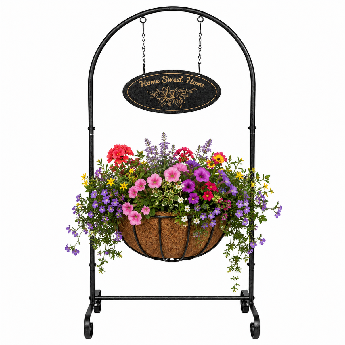 Florva Welcome Hanging Basket Planter Caelvorne