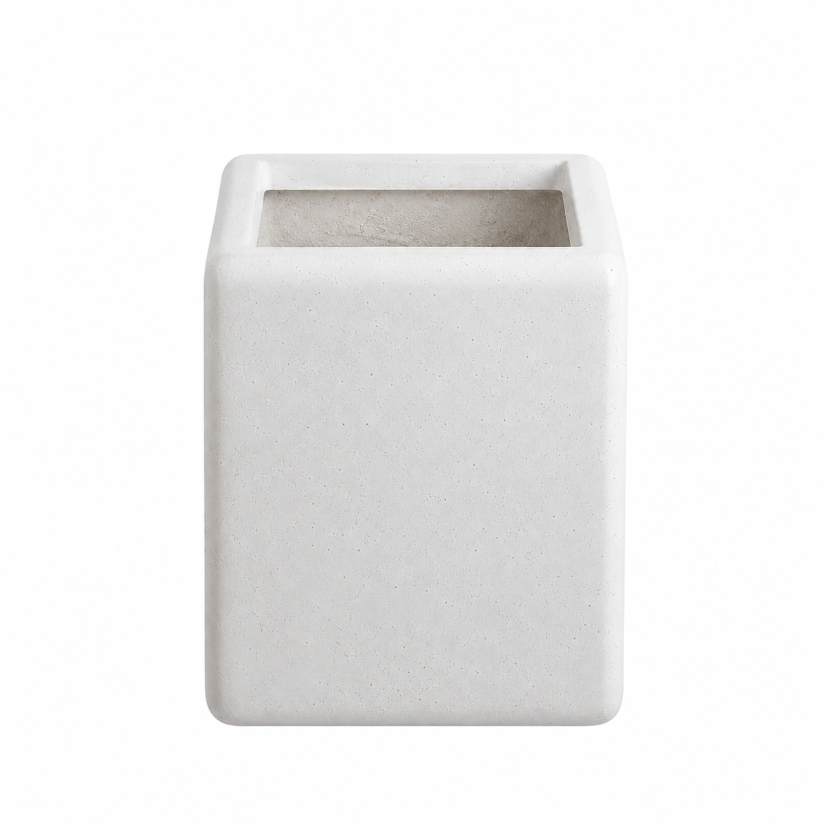Kubivo Nordic Minimalist Plant Pot Off-White Small Caelvorne