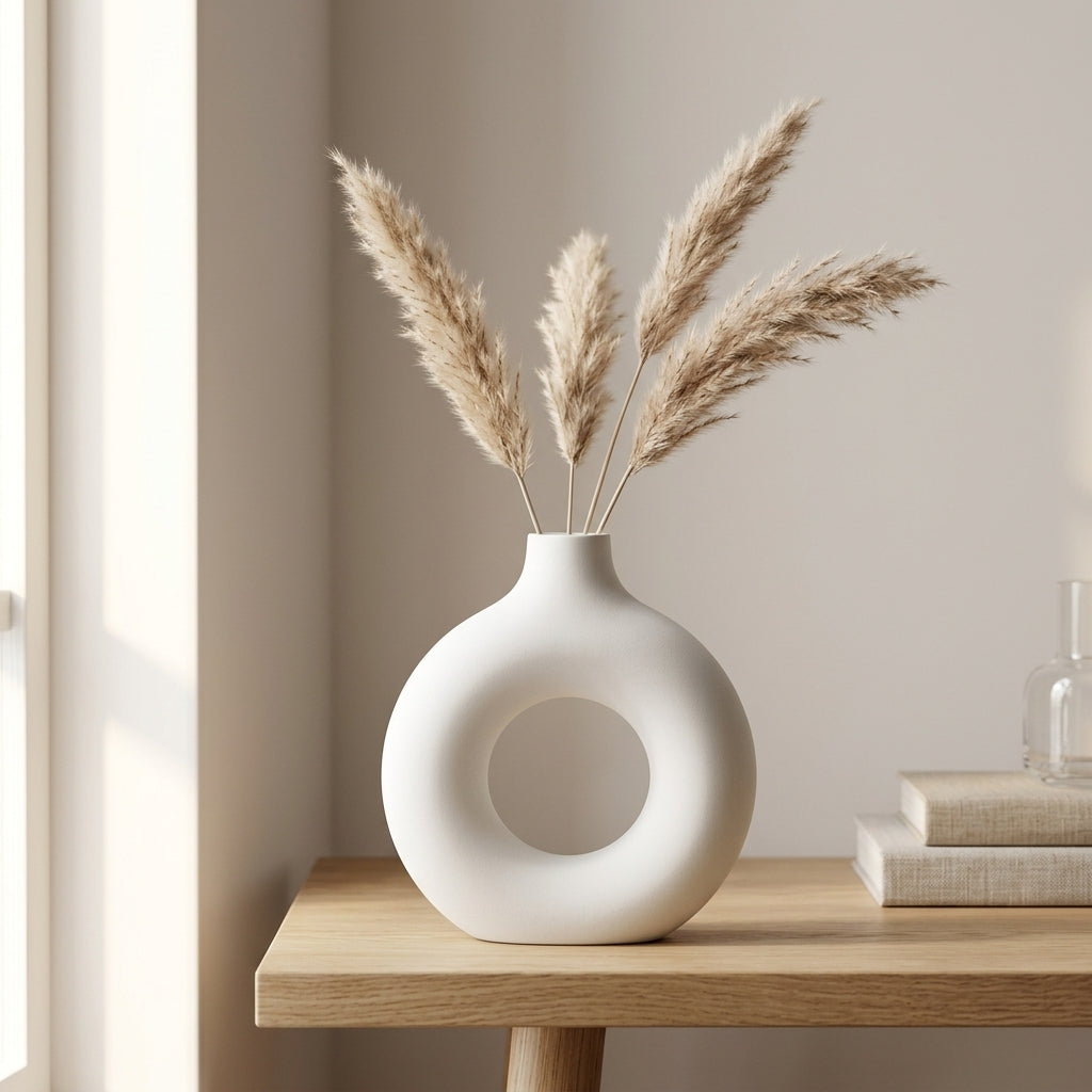 Ovelle Nordic Donut Vase Caelvorne
