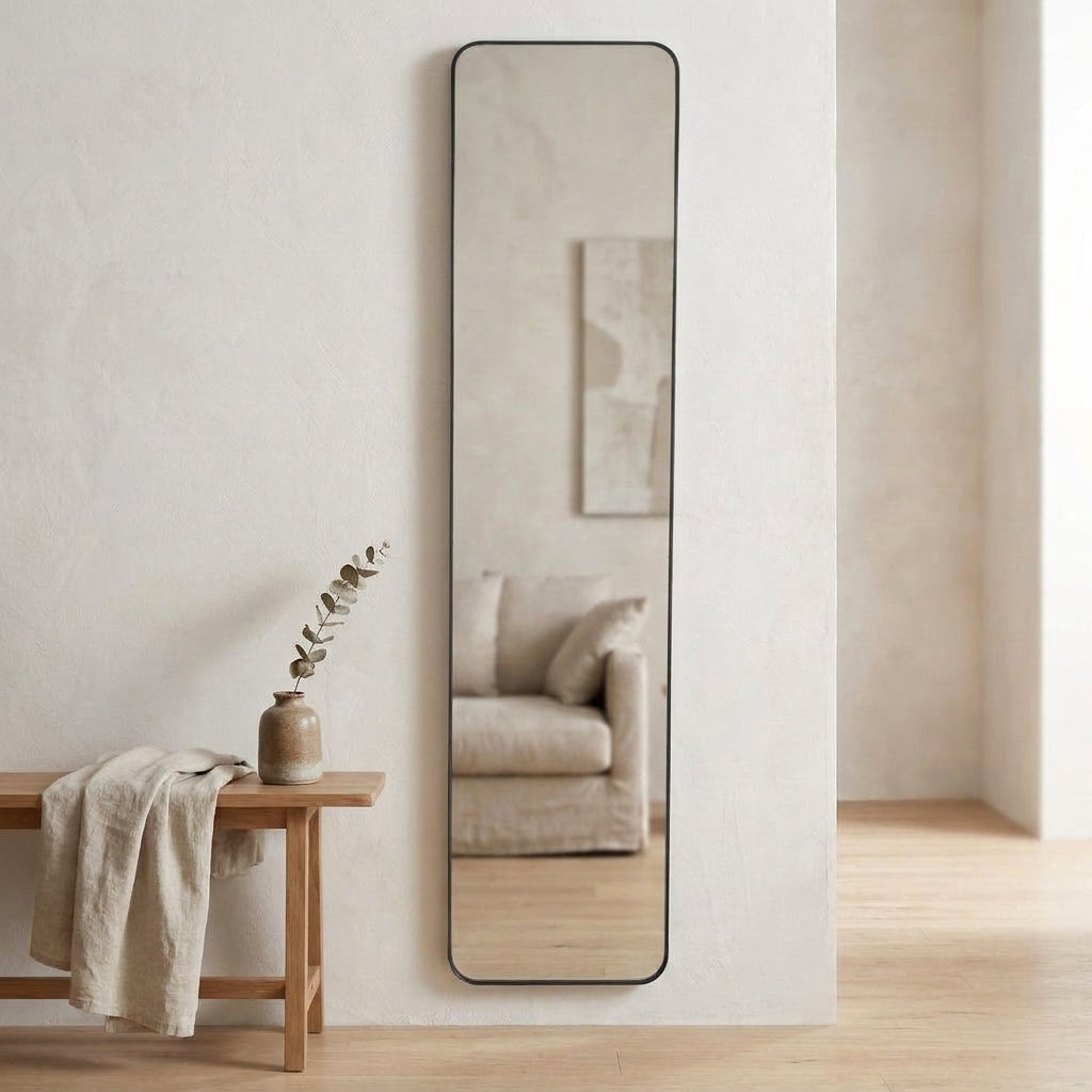 Lunelle Rounded Wall Mirror Caelvorne