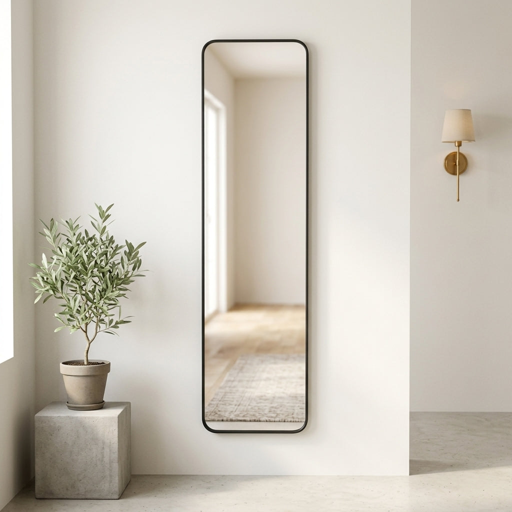 Lunelle Rounded Wall Mirror Caelvorne