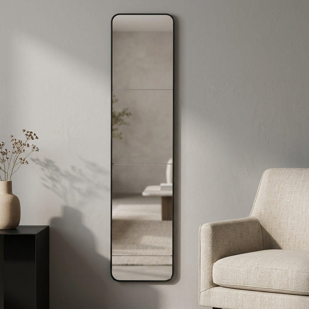Lunelle Rounded Wall Mirror Caelvorne