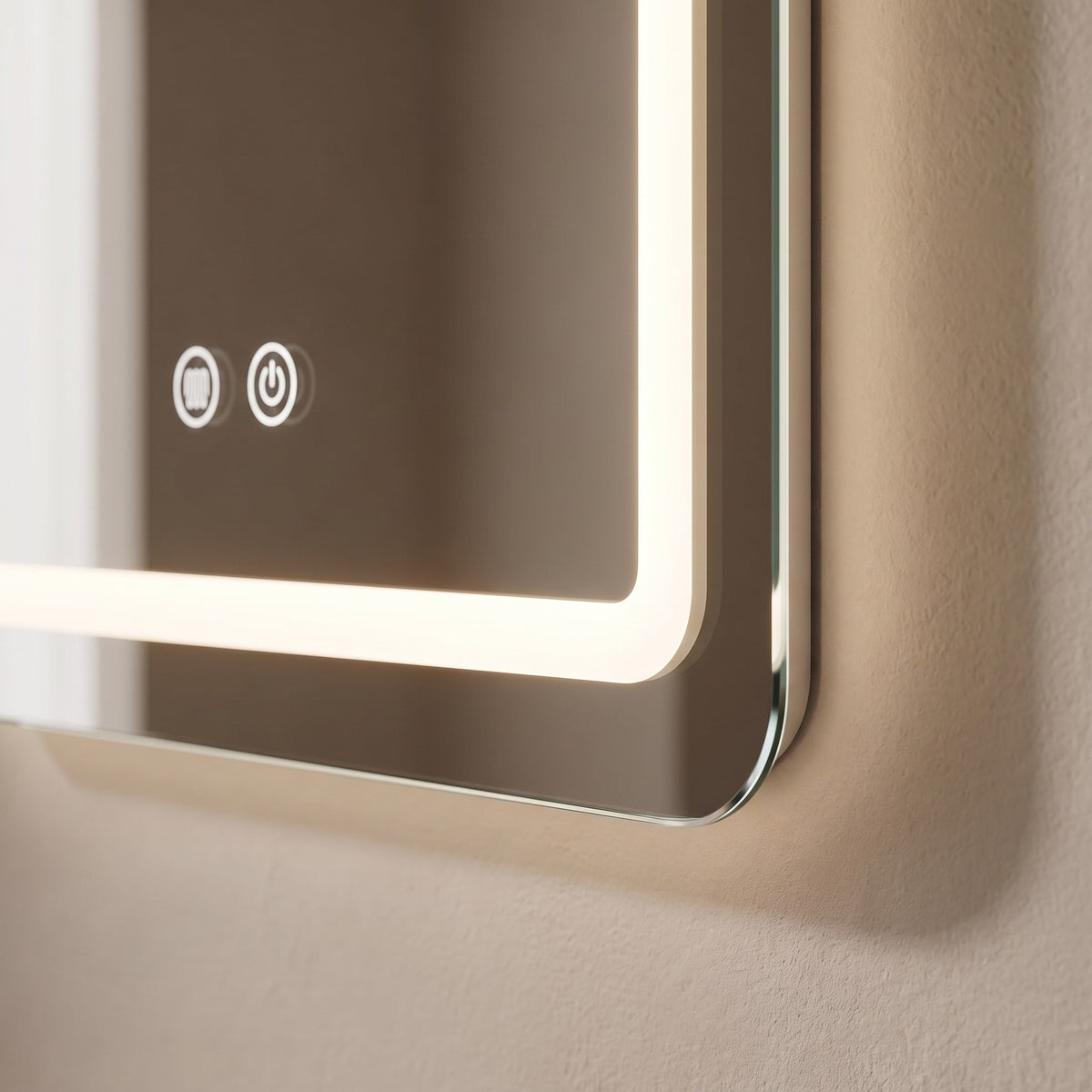 Luvelle touch controls and front light band detail