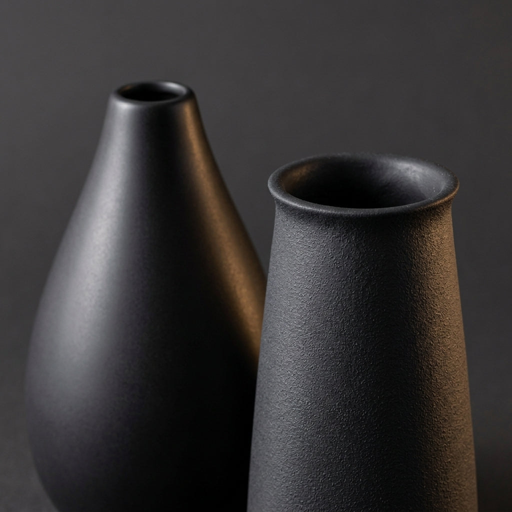 Miravane Matte Ceramic Bud Vase Caelvorne
