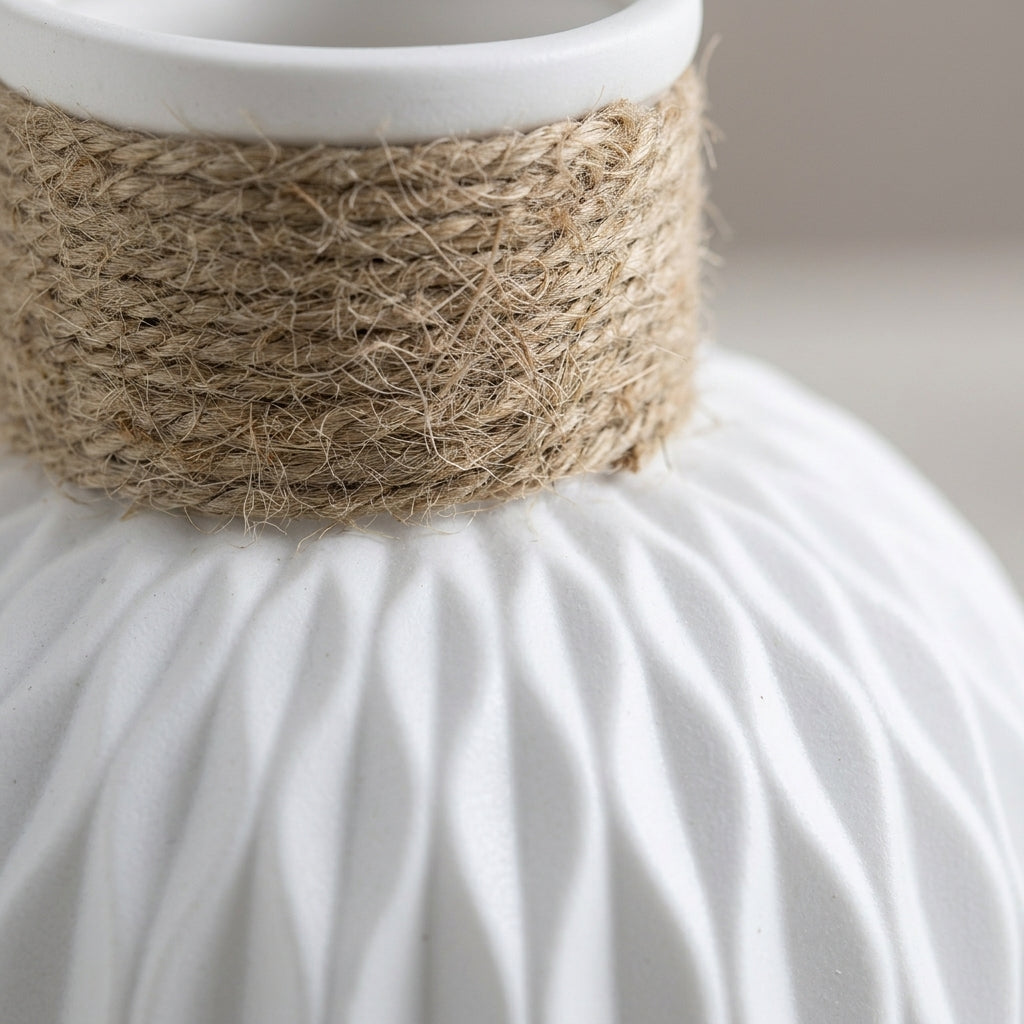 Nordvelle Rope Neck Vase Caelvorne