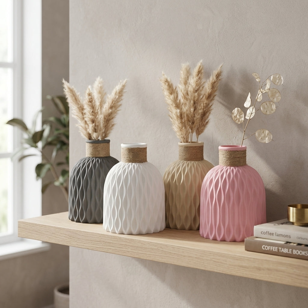 Nordvelle Rope Neck Vase Caelvorne