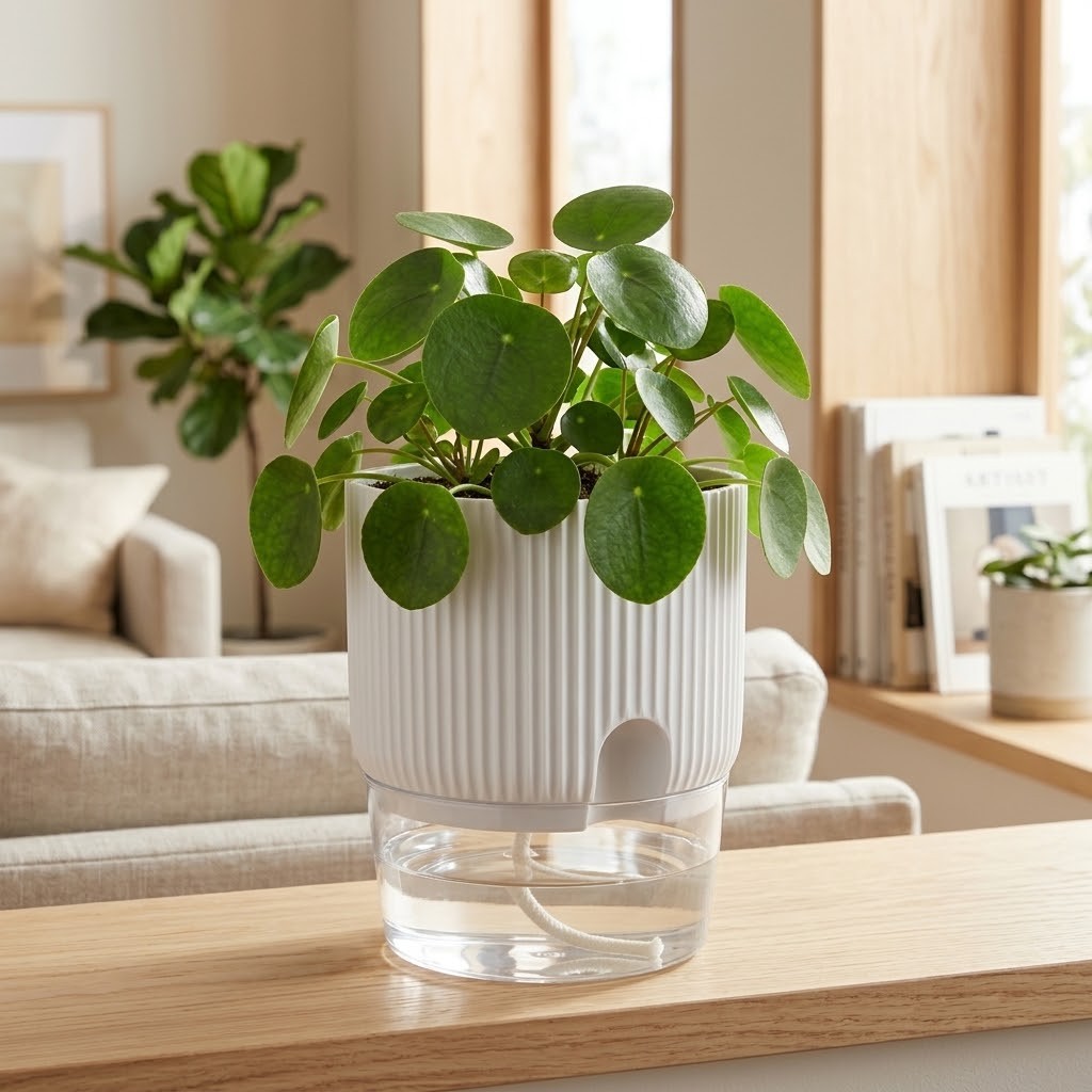 Ondelle Self-Watering Indoor Plant Pot Caelvorne