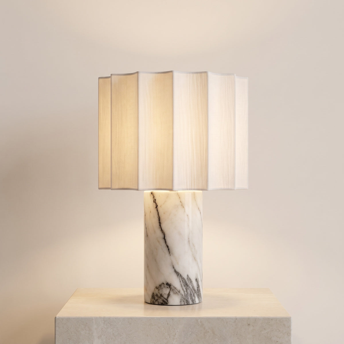 Ondine Marble Table Lamp Default Title Caelvorne