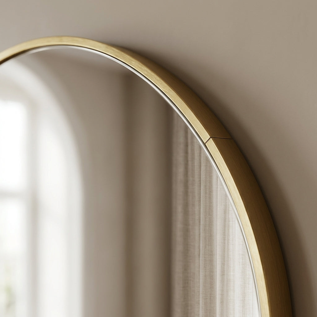 Elovane Oval Wall Mirror Caelvorne