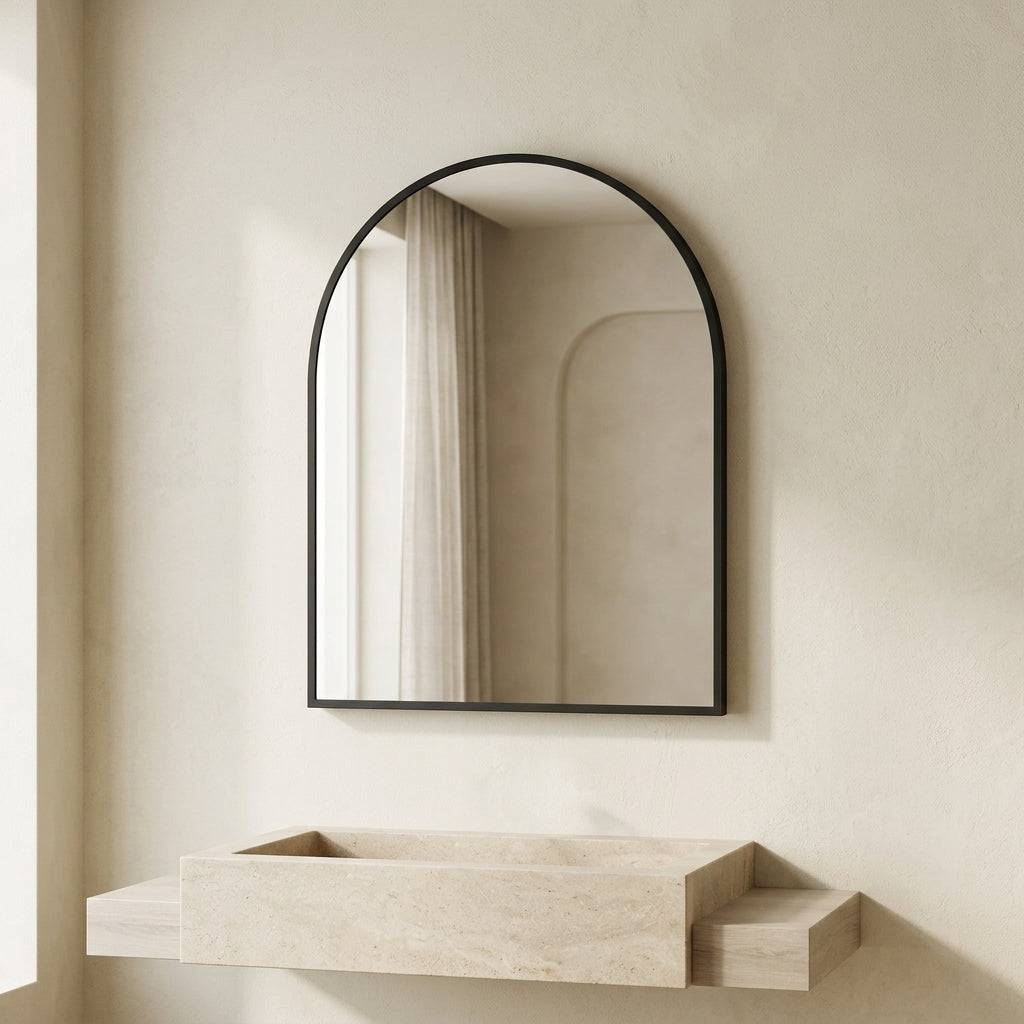 Archelle Arched Wall Mirror Caelvorne