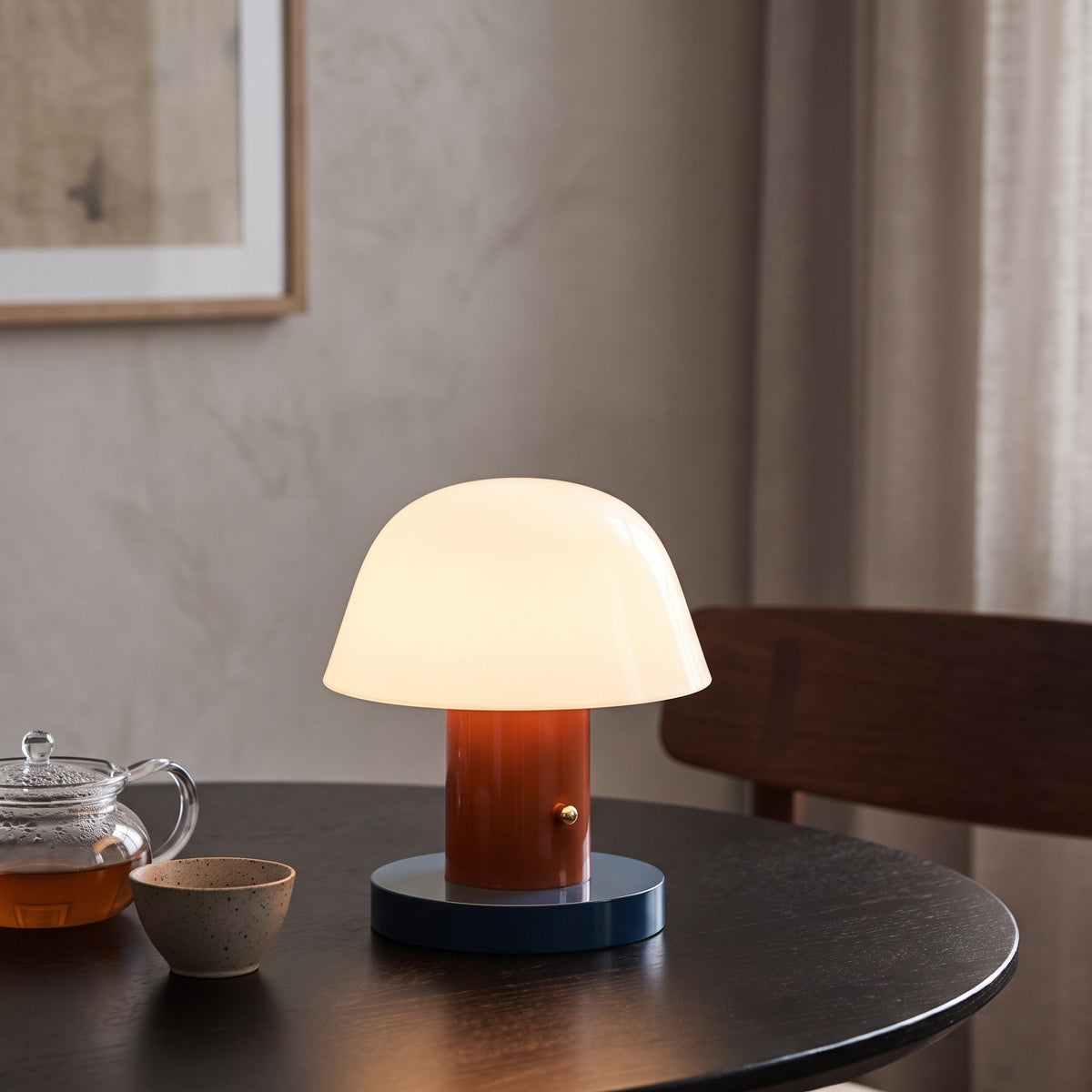 Pomella Rechargeable Mushroom Lamp Caelvorne