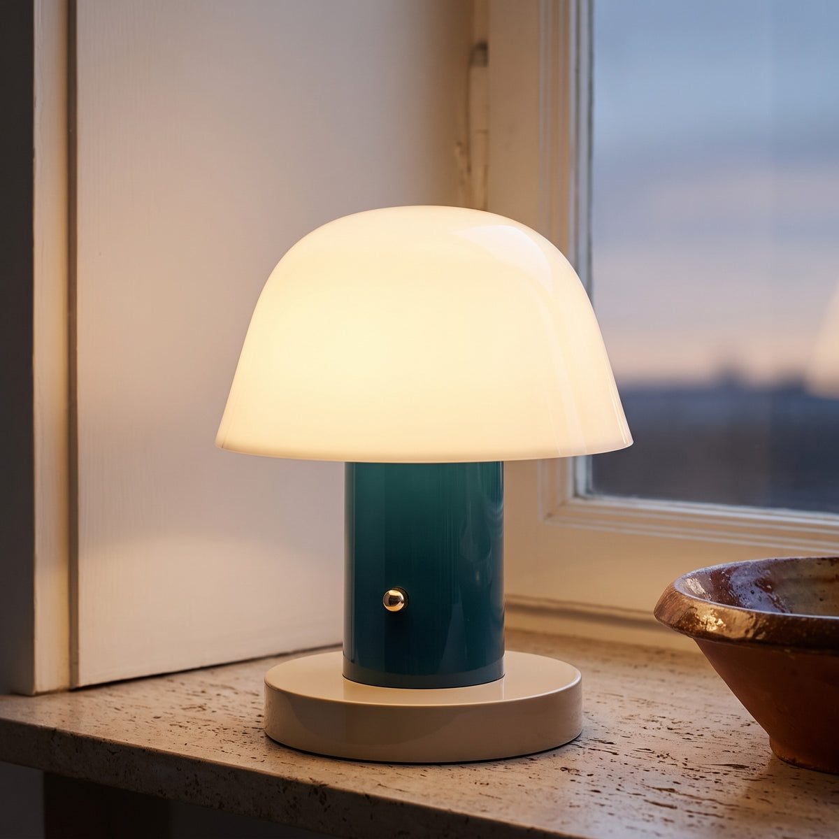 Pomella Rechargeable Mushroom Lamp Caelvorne