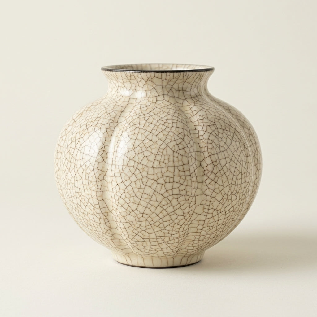 Pommelle Ceramic Pumpkin Vase Caelvorne