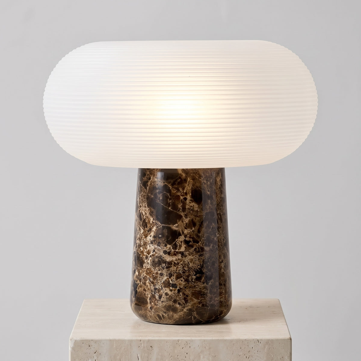 Rivelle Marble Table Lamp Ø-32 CM X H-33 CM Three-Colour Caelvorne