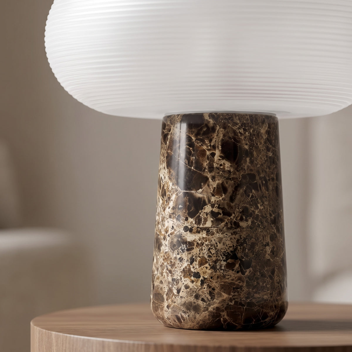 Rivelle Marble Table Lamp Caelvorne