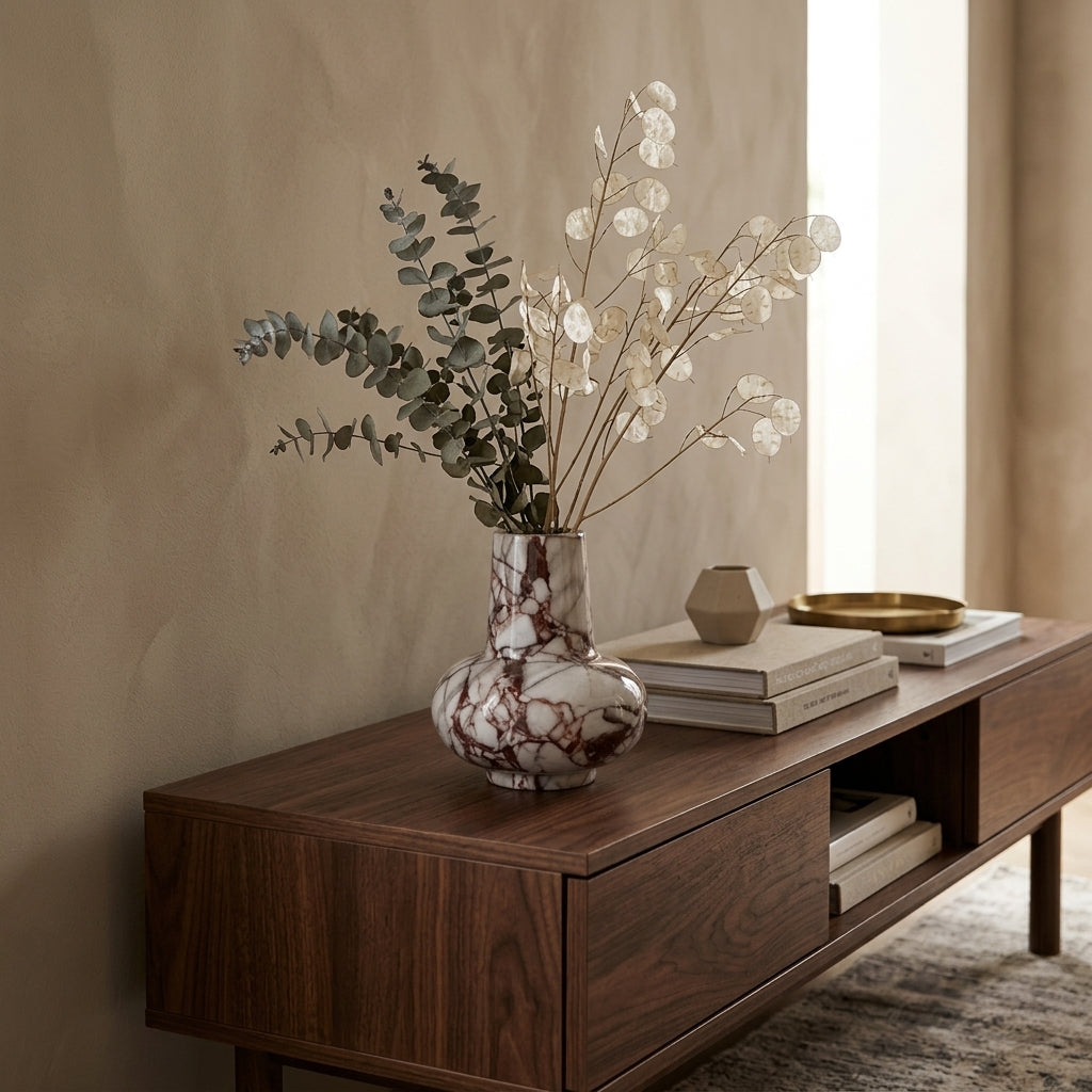 Rossenna Marble Vase Caelvorne