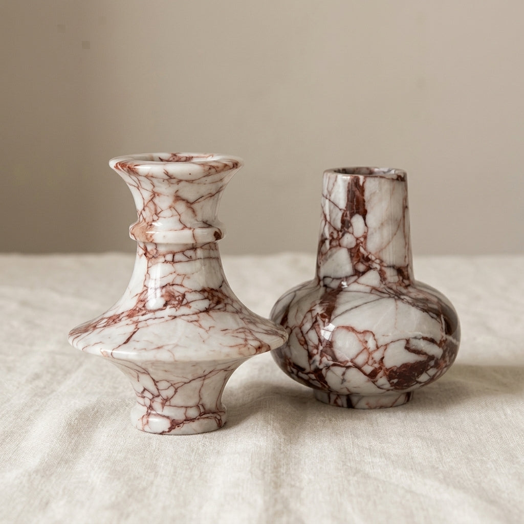 Rossenna Marble Vase Caelvorne