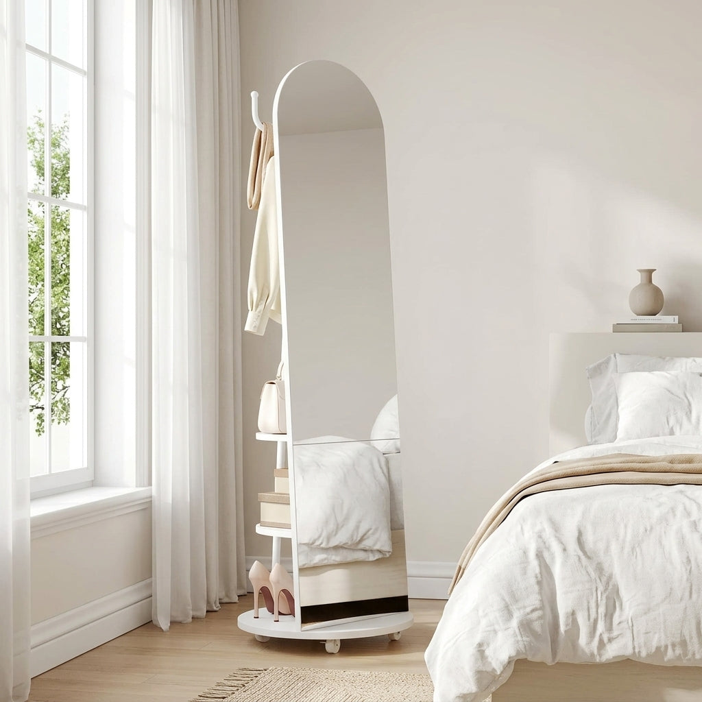 Rovelle Rotating Mirror Valet Caelvorne