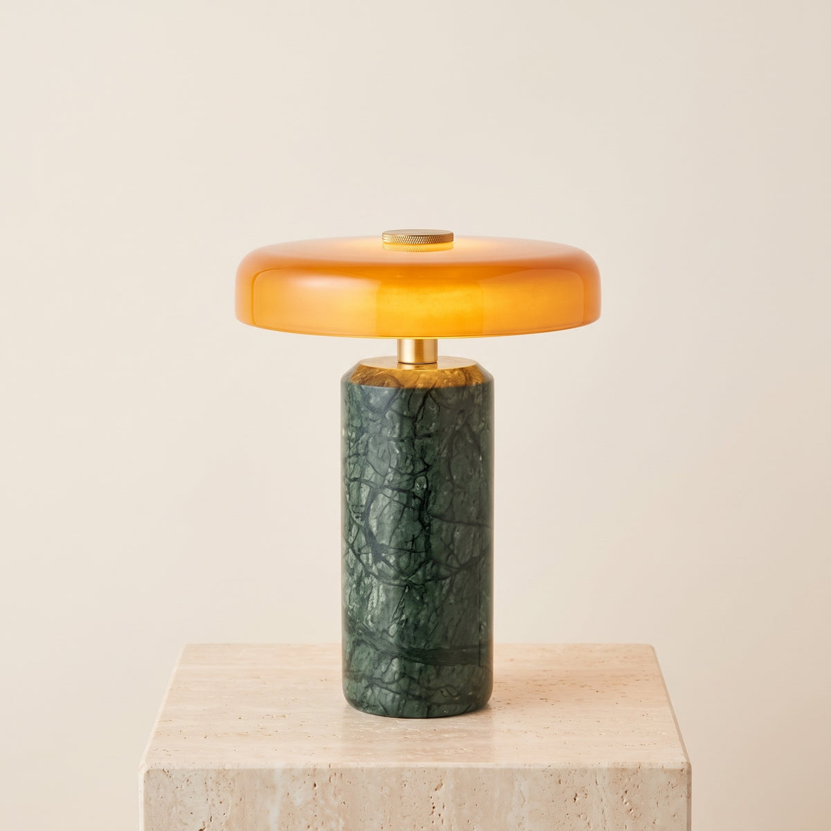 Sabine Green Marble Cordless Lamp Default Title Caelvorne