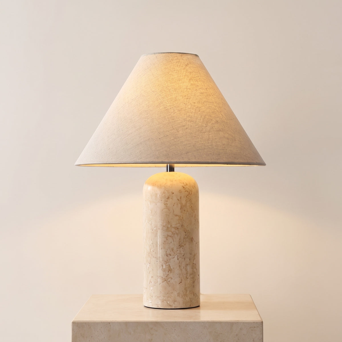 Solenne Marble Table Lamp Default Title Caelvorne