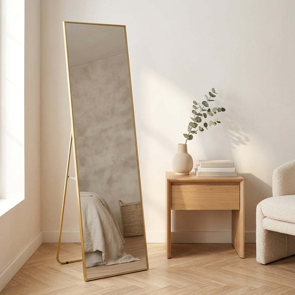 Stellvane Standing Floor Mirror Caelvorne