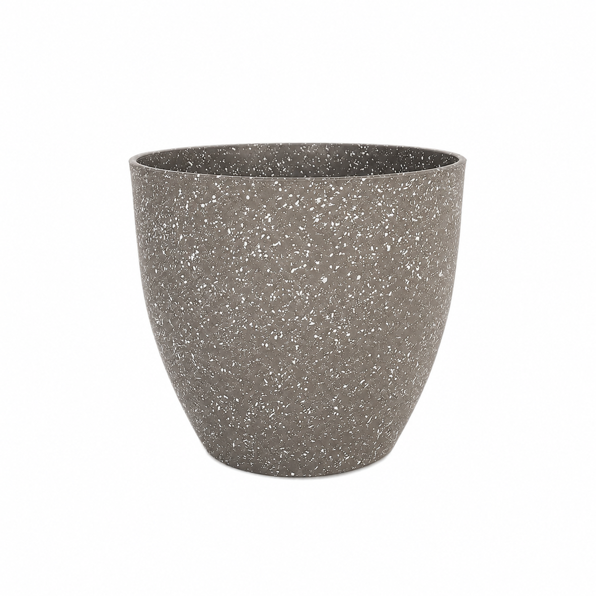 Terrav Frosted Stone Effect Plant Pot Medium Caelvorne