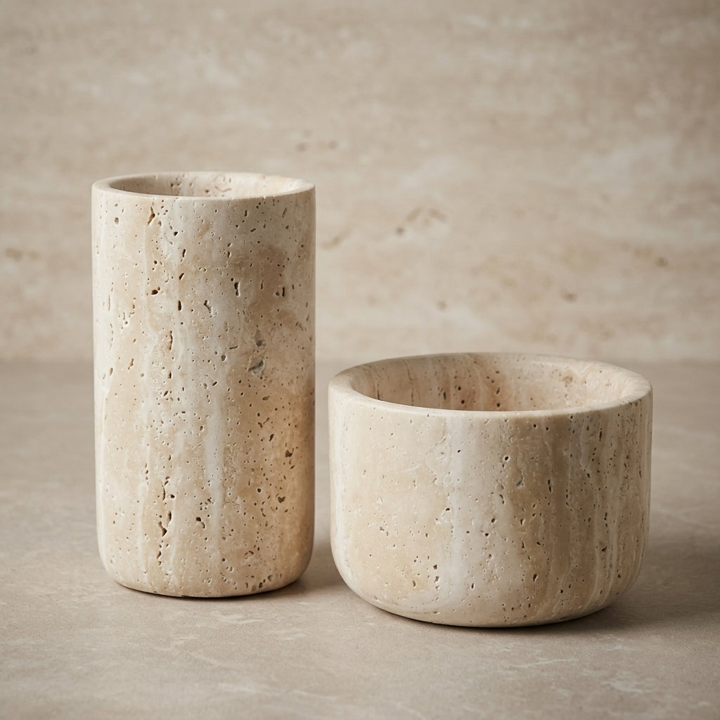 Travenna Travertine Vase Caelvorne