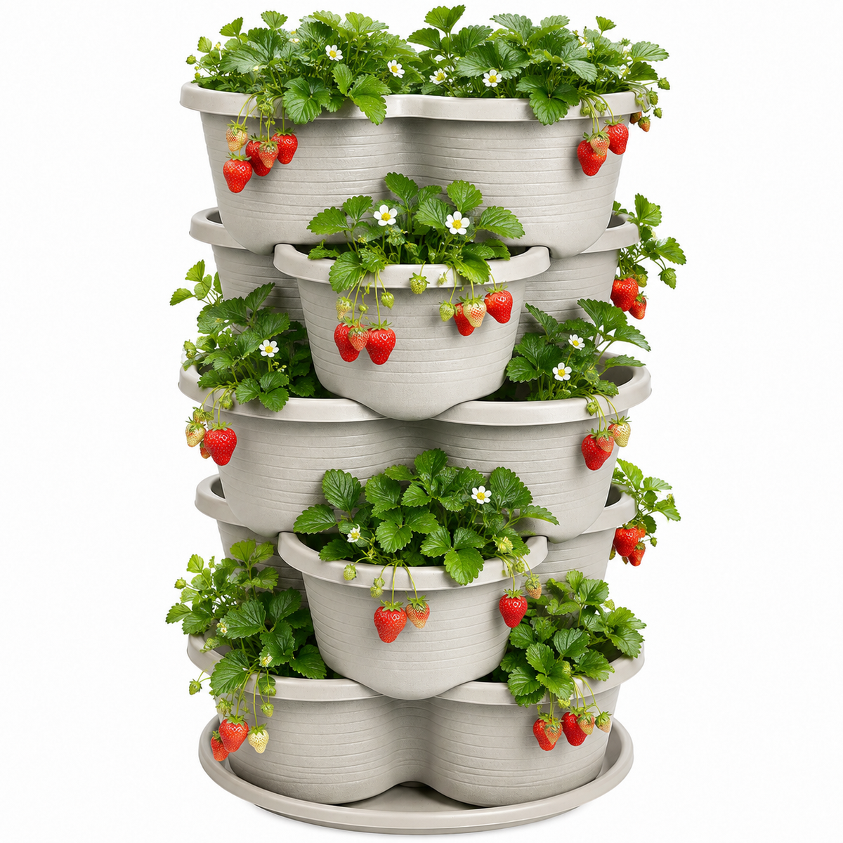 Trefel Stacking Vertical Garden Planter Caelvorne