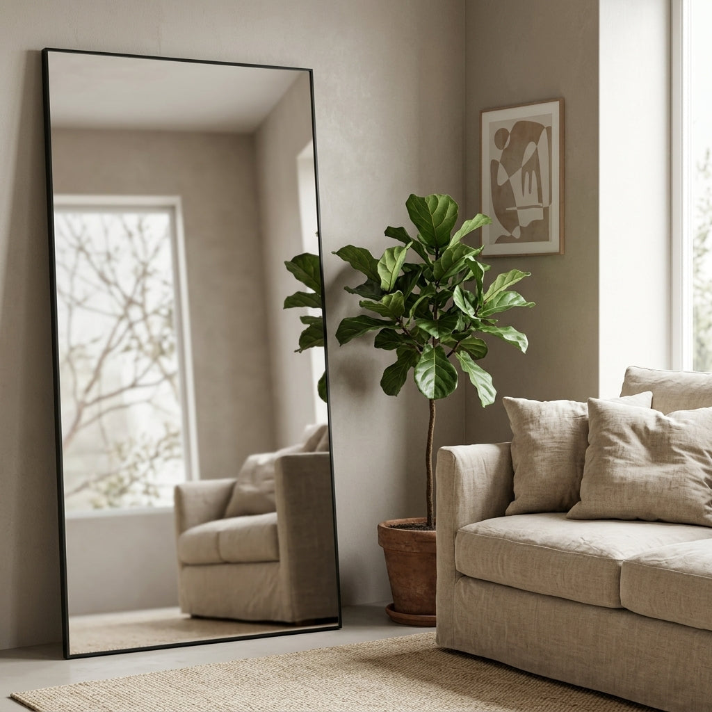 Vellmara Full-Length Floor Mirror Caelvorne