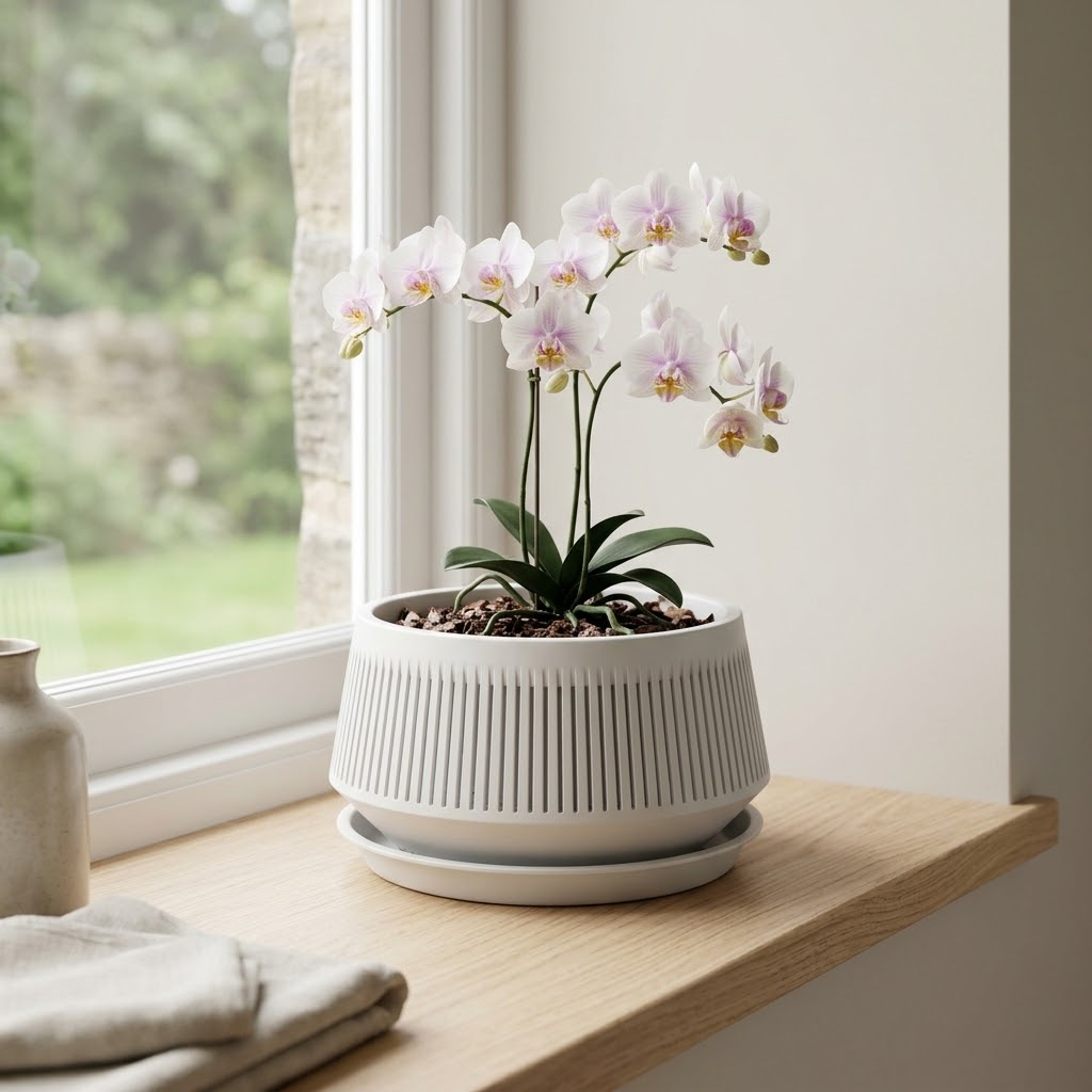 Ventra Mesh Orchid Indoor Plant Pot Caelvorne