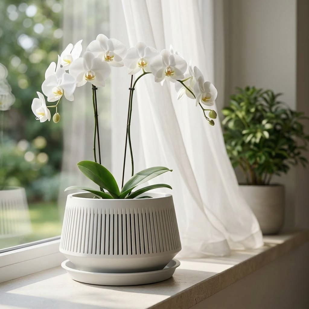 Ventra Mesh Orchid Indoor Plant Pot Caelvorne
