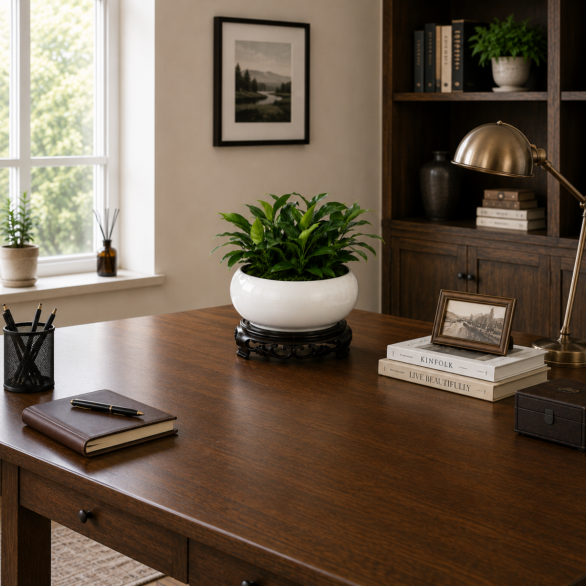 Vurita Round Hydroponic Bowl Plant Pot Caelvorne